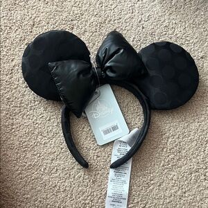 Disney Black Polka Dot Minnie Ears Headband